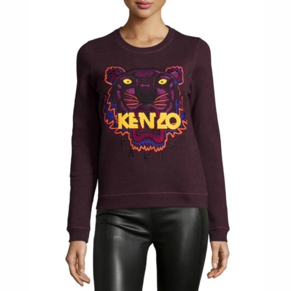 Kenzo Classic Tiger Sweatshirt - Dark Purple